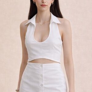 NWT 100% Cotton Commence Cut-out Dress Size L